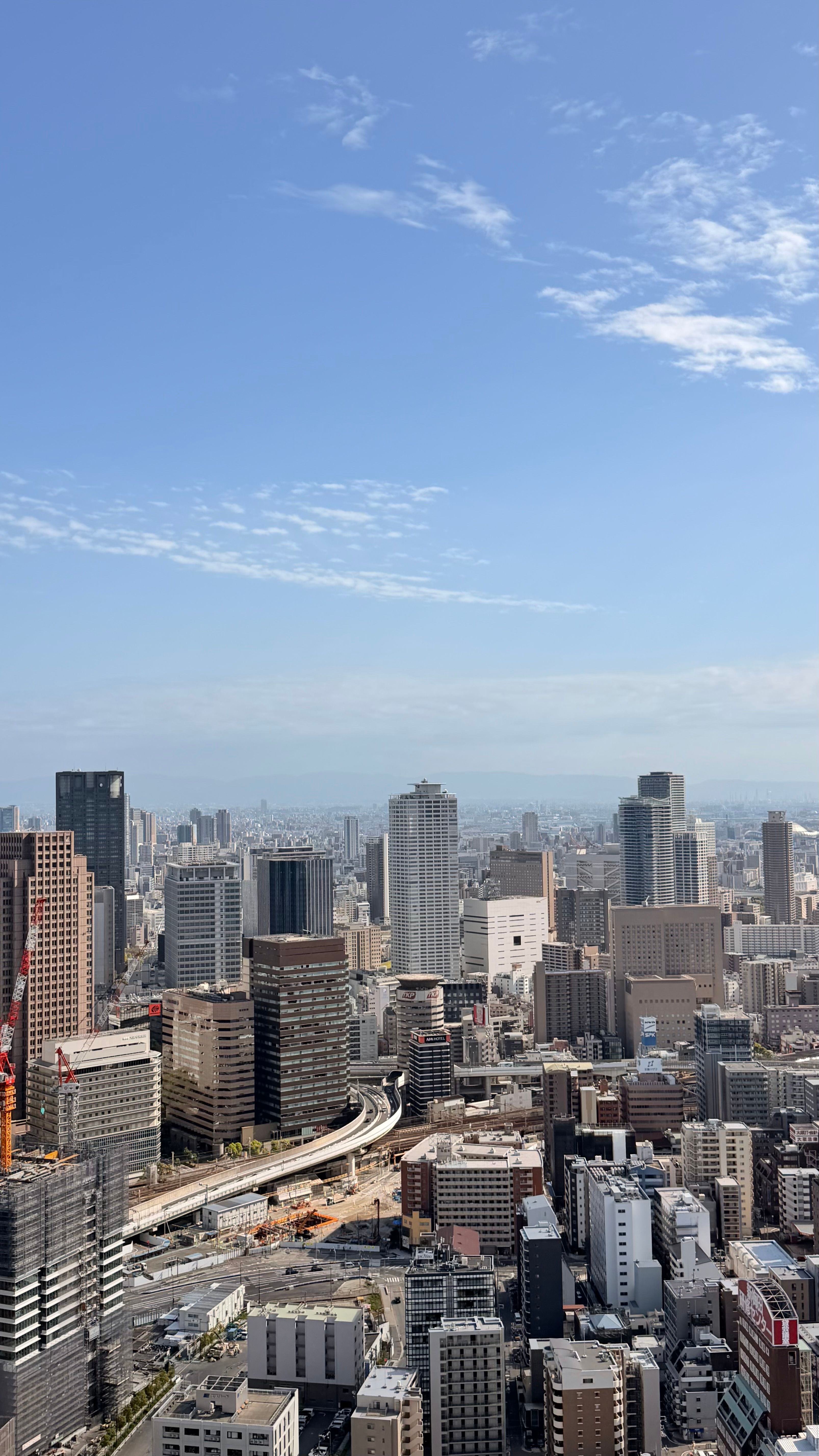 都市を見渡す風景